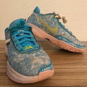 NIKE LeBron XX All-Star Turquoise Men's Size 7.5 DV1191-400